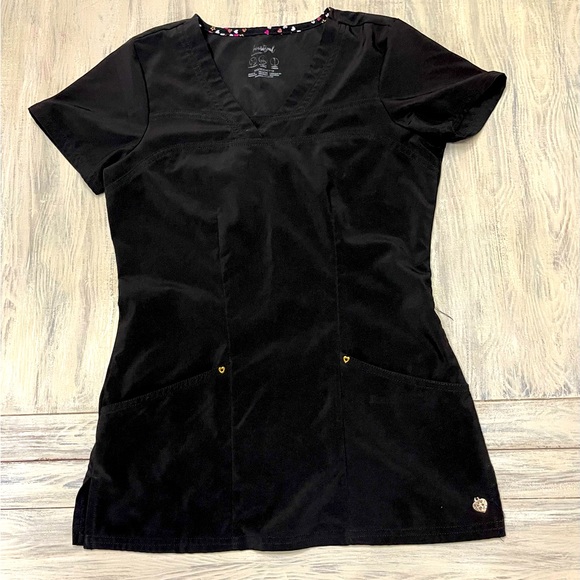 Heart Soul Other Heart Soul Xxs Black Scrub Top Poshmark